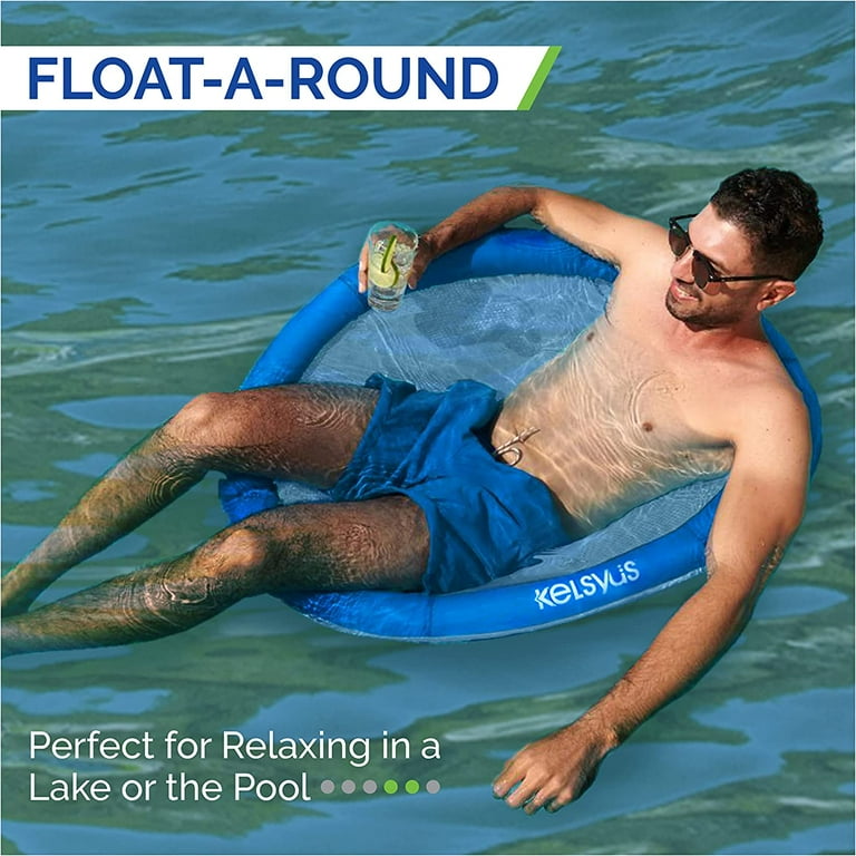 Kelsyus Premium Float-A-Round Portable Hammock Chair with Fast