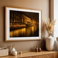 thumbnail image 5 of Night Bruges in Christmas Time - Belgium 3 - Bruges Flanders Belgium Photography Nightlife Architecture Bridge City Scenic Travel Poster Unframed Wall Art Print 4 x 6 inches, 5 of 7