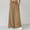 (Fashion 98)Gold, variant on Women's Wide Leg Pants Fashion Loose Long Pants Solid Color Casual Versatile Spring Summer Draping with Pockets