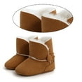 thumbnail image 3 of Botas de bebé unisex para bebés, suela suave antideslizante de algodón cálido, 3 of 5