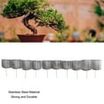 thumbnail image 4 of 100Pcs Paniers d'Engrais en Acier Inoxydable en Plastique Portable Panier de Maille d'Engrais Forme de Colonne Panier d'Engrais Outil de Jardin Réutilisable pour Pépinière de Jardin, 4 of 8