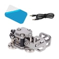 thumbnail image 1 of CW Key Automatique Morse Mini Radio Ondes Courtes Double Paddle Key, 1 of 9