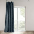 thumbnail image 2 of British Navy Heavy Faux Linen Curtain (1 Panel), British Navy, 50W X 108L, 2 of 6