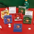 thumbnail image 3 of 2024 Kawaii Christmas Desk Calendar Cartoon Mini Desktop Daily Agenda Planner Notepad Calendar Stationery Office Supplies, 3 of 12