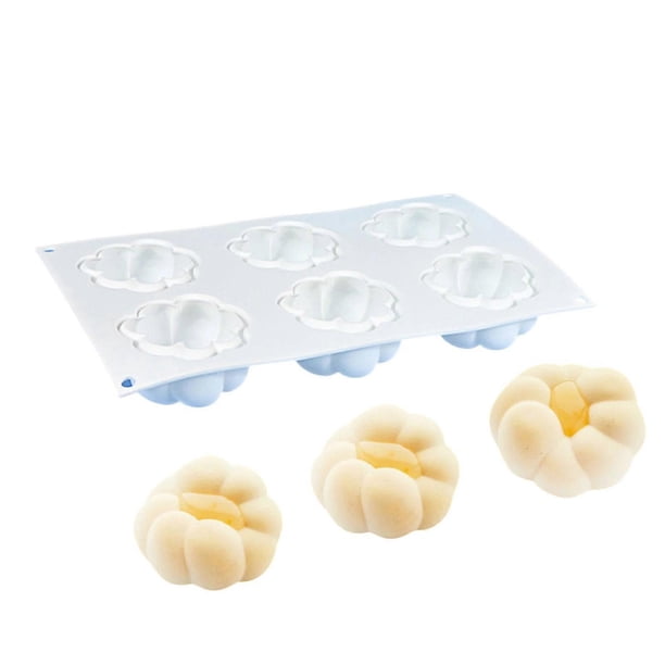 Cloud Petals Silicone Molds Baking Tool Mousses Cake Decorating Molds for Making Chocolate, Candy, Candle, Soap Enduring
