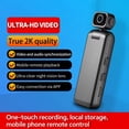 thumbnail image 3 of Grabadora de Video Portátil DVR con Visión Infrarroja Ultranítida 2K y WiFi con Lente Giratoria de 355°., 3 of 7