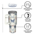 thumbnail image 4 of OBREWU Anchor and Bulldog Dog Tumbler with Handle and Lid,Anchor and Bulldog Dog 40oz Double Wall Vacuum Insulated Tumbler,Cups Gift for Women and Men, 4 of 7