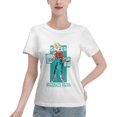 thumbnail image 1 of T-Shirt Basique à Manches Courtes pour Femmes Super Saiyan, 1 of 6