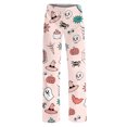 thumbnail image 4 of JAJAHO Girls Pajamas Pants Halloween Straight Leg Casual Sleepwear Long Pants For Kids 3-14Y, 4 of 4