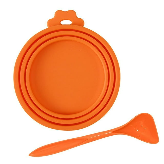 Couvercles de Pots en Silicone pour Boîtes Couvercles de Nourriture pour Animaux Scellés et Réutilisables