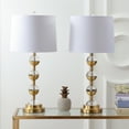 thumbnail image 3 of JONATHAN Y Avery 27.5" Crystal LED Table Lamp, Clear/Brass Gold (Set of 2), JYL2049A-SET2, 3 of 7
