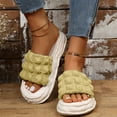 thumbnail image 3 of LEEy-World Chaussons pour Femmes Style Rome d'Été Confortables Légers Semelle Souple Ouverts, 3 of 4