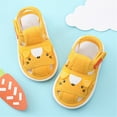 thumbnail image 2 of Otqutp Kids Flat Sole Shoes 0-3Years Baby Boys Girls Baby Summer Sneakers Cute Cat Cat Print Soft Bottom Walking Flat Sandals Soft Sole Shoes, 2 of 9
