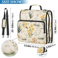 thumbnail image 2 of FORMRS Zipper Binder with Shoulder Strap 2-inch Ring 500 Sheet Capacity File Bag, White Rabbits, 2 of 5