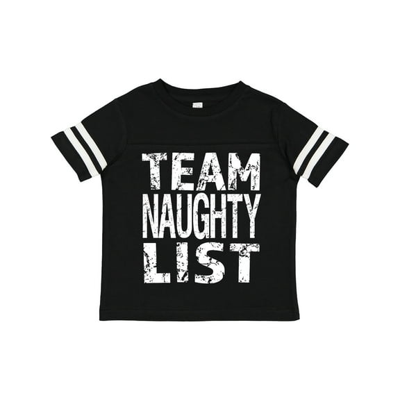 Inktastic Team Naughty List Boys or Girls Toddler T-Shirt