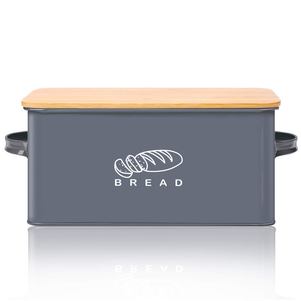 GA Homefavor Kitchen Bread Bin Bread Storage Container Bread Crock with