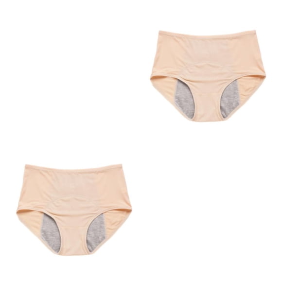Sonducket Calzoncillos de mujer, ropa interior lavable de Color sólido para niñas, ropa interior transpirable agradable a la piel con cintura Type5 NO5