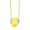 Gorilla Playsets Yellow Full Bucket Swing with Yellow Chains