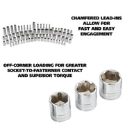 GreatNeck Mechanic's Tool Socket & Ratchet Set, 82 Pieces