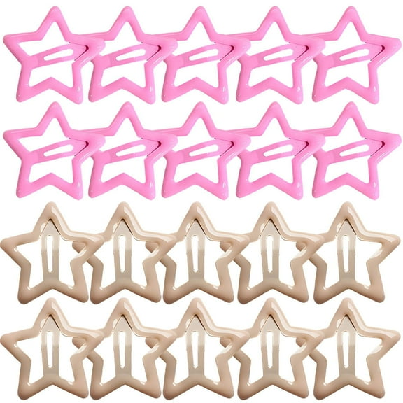 DESIGNICE 20Pcs Baby Hair Clips,1.18" Girls Hair Clips,Hair Accessories for Toddler Girls