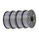 thumbnail image 1 of 4 filamentos profesionales de alto rendimiento para impresoras 3D, universales, de 1,75 mm. Plata, 1 of 9