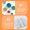 thumbnail image 4 of KONTONTY White Epoxy Silicone Mold for Easy Demolding and Home Decoration Crafting, 4 of 8