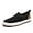 Black, variant on Linen Espadrilles for Men,Straw Casual Canvas Slip On Loafers,Solid Color Comfortable Breathable Espadrilles.