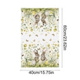 thumbnail image 3 of Amzcrzy Polyester Hand Towels Easter Kitchen Towels Absorbent Dishcloths Festive Decorative Hand Towels and Lasting Household Cleaning Rags Suitable for Easter Decor Home Decor Home Decor Room Decor, 3 of 6