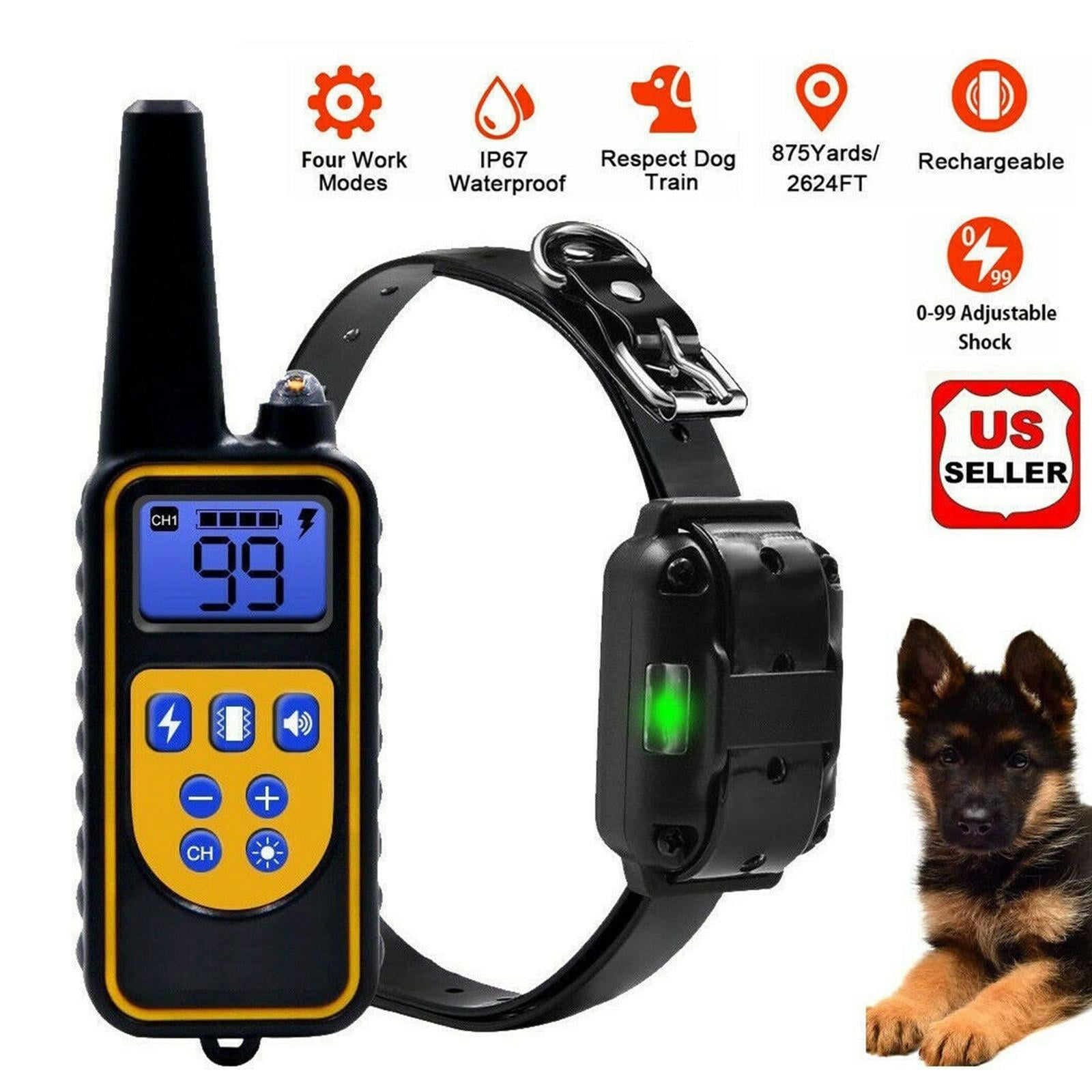 German shepherd training collar deals