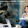 thumbnail image 6 of 65W USB Type C(USB-C) Laptop Charger Compatible with Lenovo Ideapad Slim 3 5 Gen10,Slim 5i Ultra Gen11,ThinkPad E16 T14 T14S T15 T16 E14 E15,Thinkpad/Yoga/Chromebook Power Adapter, 6 of 7