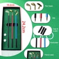 thumbnail image 2 of Juego De Bolígrafos De Golf Juego de bolígrafos de golf Juego de putter creativo Juegos de escritorio Accesorios deportivos de mesa Ndcxsfigh Para Estrenar, 2 of 5