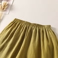 thumbnail image 4 of Seductiva Soft Leggings for Women Women's Cotton and Linen Blended Casual Nine Point Pants with Elastic Waist Loose Artistic Wide Leg Pants Spring and Summer Large Size Carrot Pants for Women, 4 of 5