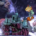 thumbnail image 4 of Castle Aquarium Ornament Decoration Crafts Fish Tank Resin Material Ornaments RQ139A Hand Painted Beautiful Decorations, 4 of 15