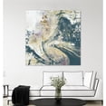 thumbnail image 2 of Giant Art 72x72 Teal Aerial Fine Art Giant Canvas Print in Multi-Color, 2 of 3