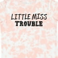 thumbnail image 4 of Inktastic Little Miss Trouble Girls Toddler T-Shirt, 4 of 5