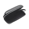 thumbnail image 2 of Unique Bargains 1 Pc Zip Design Eyeglasses Case Durable Eyeglasses Storage Black, 2 of 5