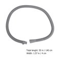 thumbnail image 2 of Miangastore Drain Hose Washer Machine Hose Thickened Grey 2Pcs 55.1X1.6X1.6In, 2 of 8
