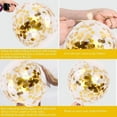 thumbnail image 3 of 60 PCS Gold Balloon, Birthday Balloon, Wedding Balloons, Gold Confetti Balloons,, 3 of 5