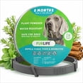 thumbnail image 1 of Collar antipulgas y antigarrapatas FurLife impermeable gris para perros, 1 of 9