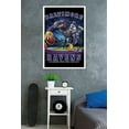 thumbnail image 2 of NFL Baltimore Ravens - End Zone 17 Wall Poster, 22.375" x 34", Framed, 2 of 2