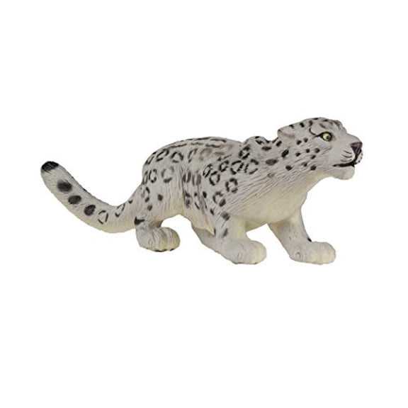 Safari Ltd. Snow Leopard Figurine - Lifelike 5.5" Model Figure - Educational Toy for Boys, Girls, and Kids Ages 3 