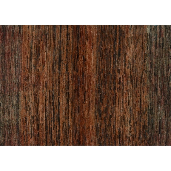 Ahgly Company Indoor Rectangle Abstract Light Blue Modern Area Rugs, 5' x 7'