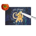 thumbnail image 4 of Space Cat Det Cat Glass Cutting Board 12 in x 15 in, 4 of 5