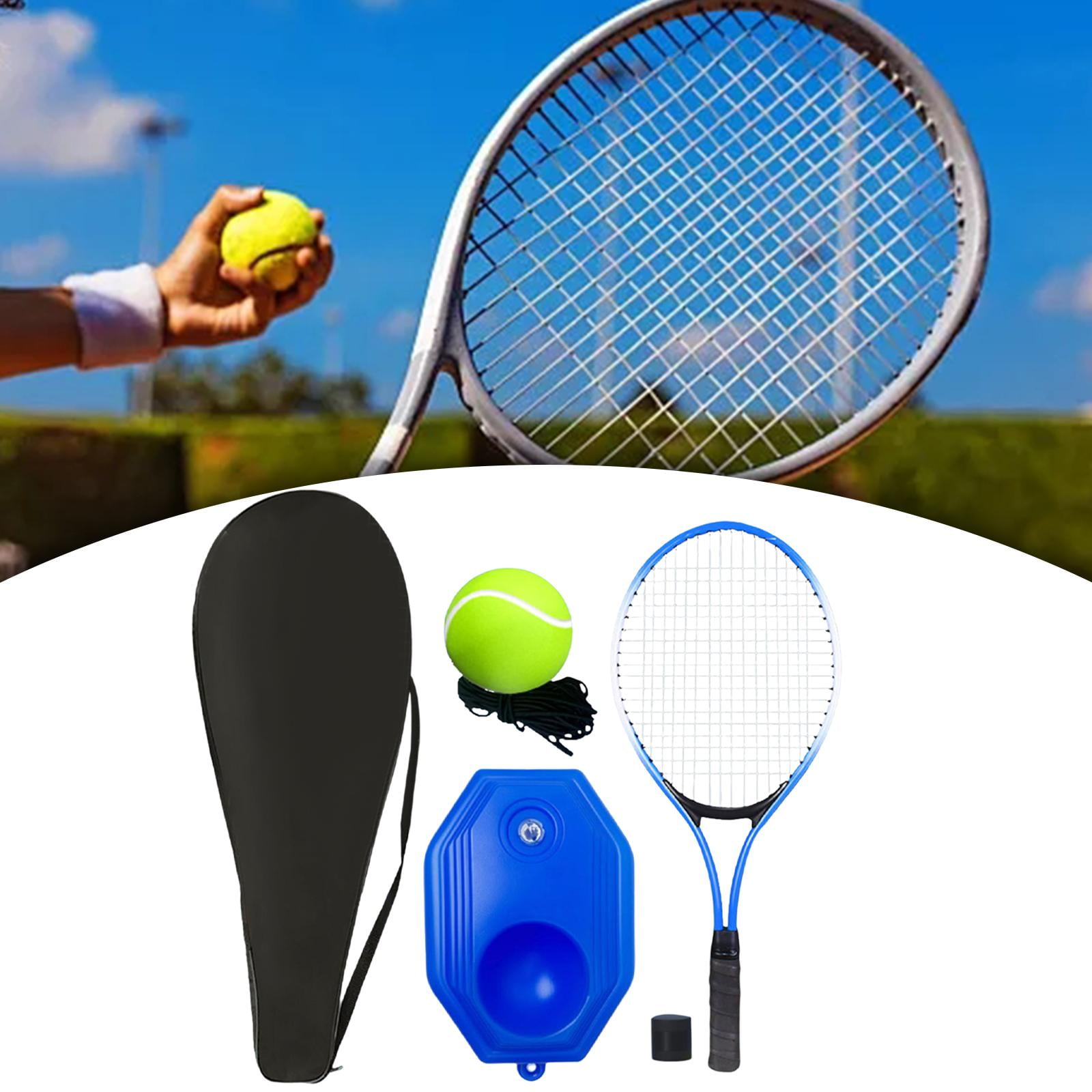 Baoblaze Solo Tennis Solo Tennis Training Tool for Women Men Adults Beginners Blue Racket