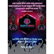 SD Wireless Silent Disco 3 Channels Headphone with One Transmitter