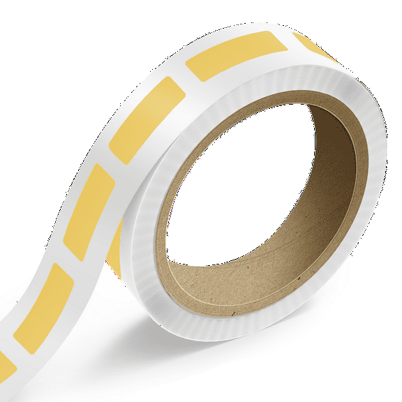 JAM Paper Standard Label Rolls, Rectangle, 1 x 3 1/4, Gold Metallic Foil, 125 Labels/Roll