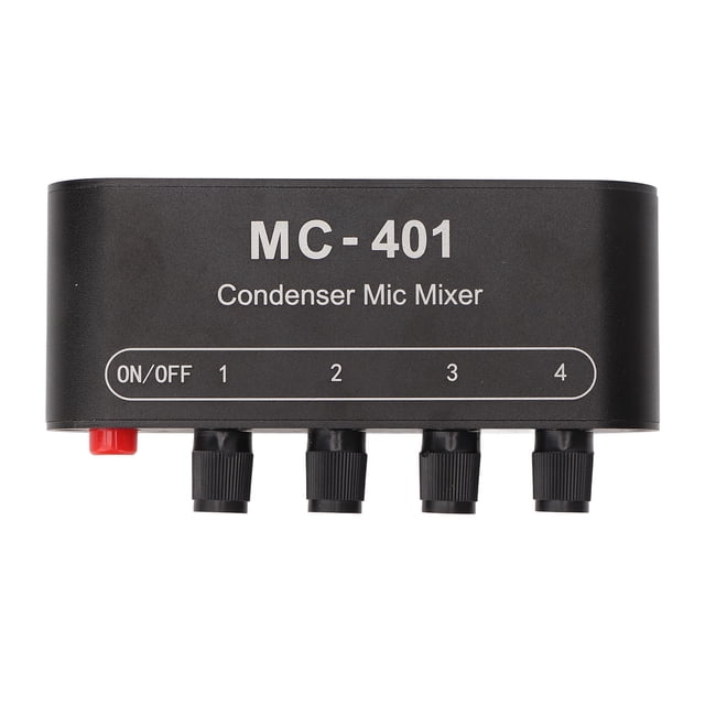 4 EN 1 FUERA MECHER MIC MEIC, Encuentra y Replaza Portable del condensador de volumen de volumen de volumen Ajustable portátil de 3.5 mm