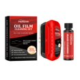 thumbnail image 1 of Homonth Kit Removedor de Película de Aceite para Vidrios Automotrices, Limpiador de Parabrisas Descontaminante e Impermeabilizante con Cepillo de Limpieza, Modelo HM-E03-0118-01, 1 of 6