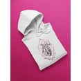 thumbnail image 3 of Abstract Human Heart Design Hoodie Men -Image by Shutterstock, Male Medium, 3 of 4