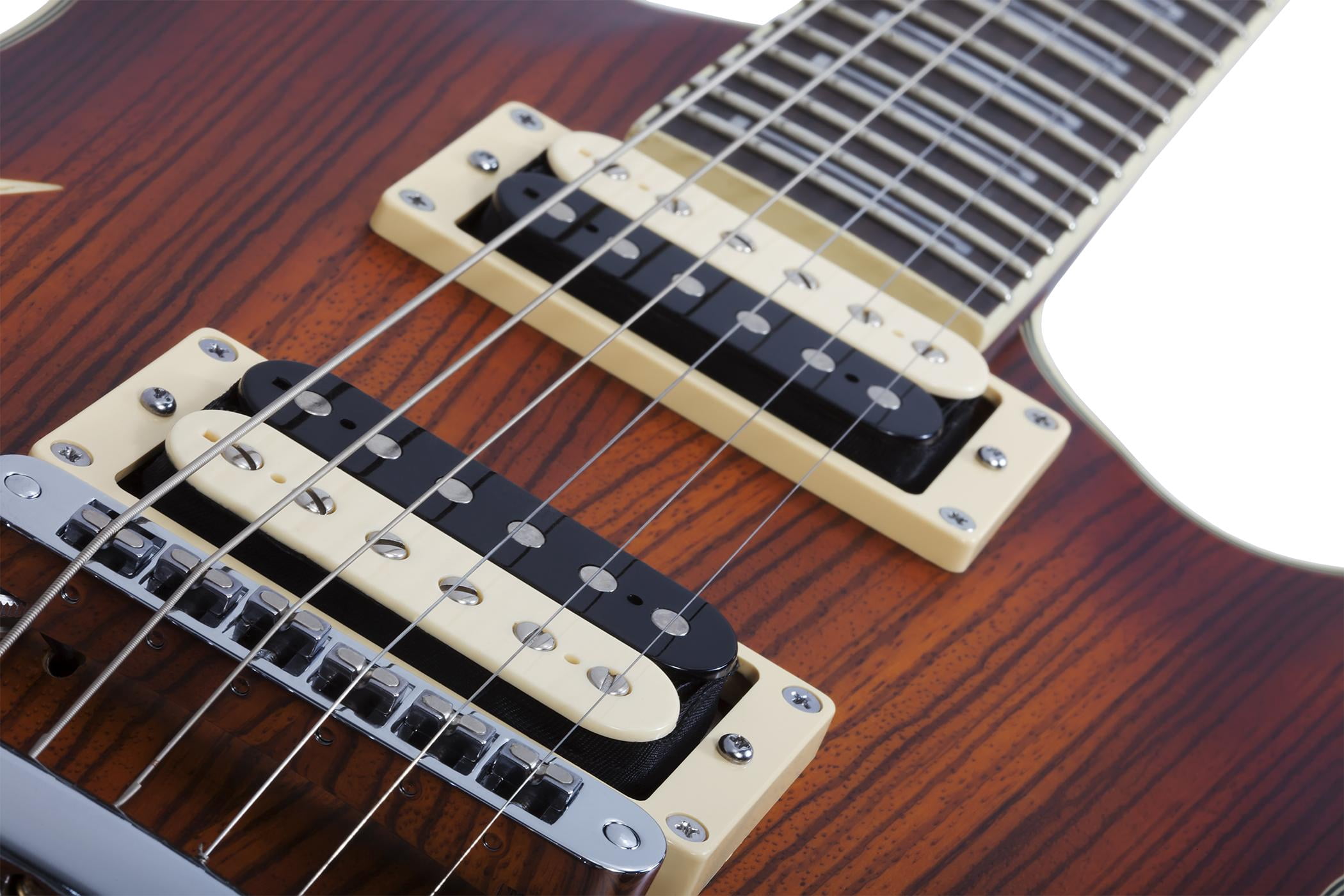 Schecter C-1 E/A Classic Semi-hollowbody Electric Guitar - Faded Vintage Sunburst